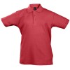 Рубашка поло детская Summer II Kids 170, красная Рубашка поло детская Summer II Kids 170, красная