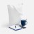 Набор Welcome Pack, синий с белым Набор Welcome Pack, синий с белым