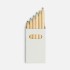 Набор цветных карандашей Pencilvania Mini, белый