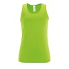 Майка женская Sporty TT Women, зеленый неон Майка женская Sporty TT Women, зеленый неон