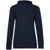 Толстовка с капюшоном женская Hoodie, темно-синяя Толстовка с капюшоном женская Hoodie, темно-синяя
