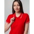 Рубашка поло женская Virma Stripes Lady, красная