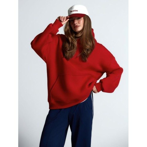 Худи Kulonga Oversize, красное