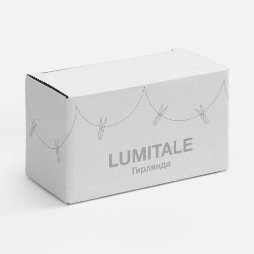 Гирлянда с прищепками Lumitale
