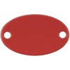 Шильдик металлический Alfa Oval, красный Шильдик металлический Alfa Oval, красный