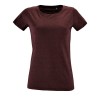 Футболка женская Regent Fit Women, бордовый меланж Футболка женская Regent Fit Women, бордовый меланж