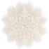 Свеча Snowflame 2, белая, 8 см