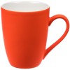 Кружка Good Morning с покрытием софт-тач, ver.2, оранжевая Кружка Good Morning с покрытием софт-тач, ver.2, оранжевая