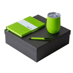 Подарочный набор Color it с блокнотом, пластиковой ручкой и термокружкой