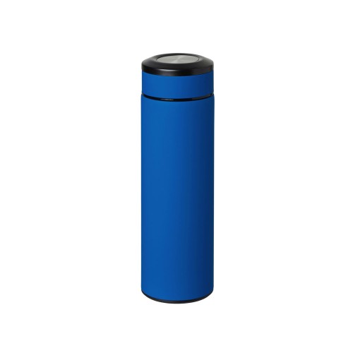 Вакуумный термос Vacuum Flask C1, soft touch, 420мл, синий