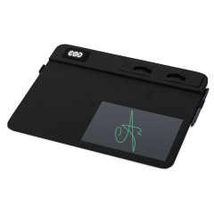 Многофункциональный коврик для мыши Multi Pad с беспроводной зарядкой и LCD экраном, 10 Вт