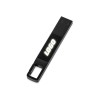 USB 2.0- флешка c подсветкой логотипа Hook LED, темно-серый, белая подсветка
