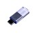 USB-флешка промо прямоугольной формы USB 2.0, выдвижной механизм, синий USB-флешка промо прямоугольной формы USB 2.0, выдвижной механизм, синий