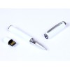 USB-флешка в виде ручки с мини чипом USB 2.0, белый USB-флешка в виде ручки с мини чипом USB 2.0, белый