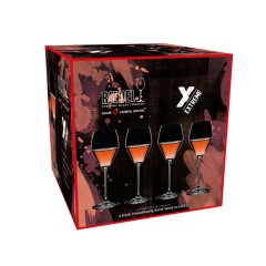 Набор бокалов Champagne Rose, 322 мл, 4 шт.