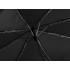 Зонт Picau из переработанного пластика в сумочке, черный