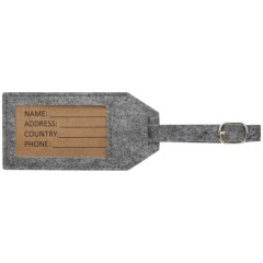 Багажная бирка из RPET-фетра Tie