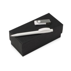 Подарочный набор Uma Memory с ручкой и флешкой USB 2.0, синий