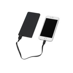 Внешний аккумулятор с подсветкой логотипа Faros, soft-touch, 4000 mAh
