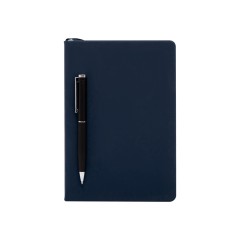 Бизнес-блокнот А5 С3 soft-touch с магнитным держателем для ручки