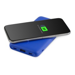 Внешний беспроводной аккумулятор с подсветкой лого Reserve X v.2 (ярче подсветка), 8000 mAh