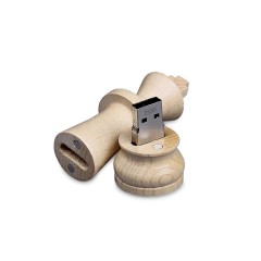Флешка Ферзь USB 2.0, натуральный
