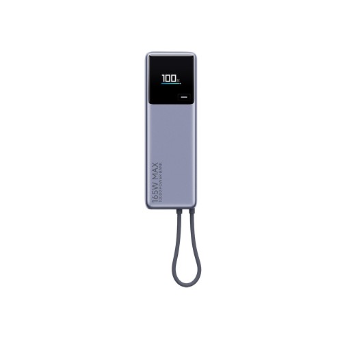 Внешний аккумулятор со встроенным кабелем Xiaomi 165W Power Bank 10000mAh (Integrated Cable) GL