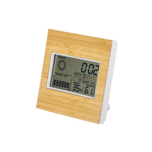 Метеостанция из бамбука Moscow Heat (P)