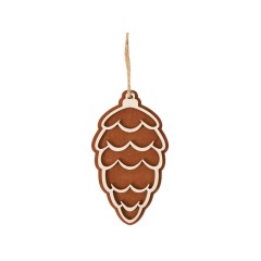 Деревянная подвеска на елку Cedar