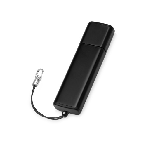 Флеш-карта USB 2.0 металлическая с колпачком Borgir, черный