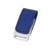 Флеш-карта USB 2.0 с магнитным замком Vigo, синий/серебристый