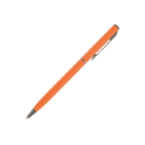 Ручка шариковая автоматическая BrunoVisconti® PALERMO цвет корпуса оранжевый, soft-touch, 0.7 мм