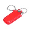 Флешка в массивном корпусе с кожаным чехлом USB 2.0, , красный Флешка в массивном корпусе с кожаным чехлом USB 2.0, , красный