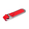 Флешка с массивным классическим корпусом USB 2.0, , красный/серебристый Флешка с массивным классическим корпусом USB 2.0, , красный/серебристый