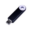 USB-флешка промо прямоугольной формы USB 3.0, выдвижной механизм, белый