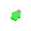 Флешка в виде футболки USB 2.0, , зеленый