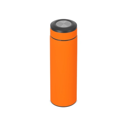 Вакуумный термос Vacuum Flask C1, soft touch, 420мл, оранжевый