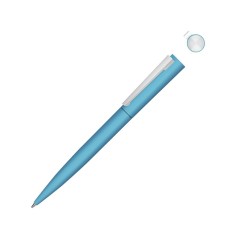 Ручка шариковая металлическая Brush Gum, soft-touch