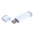 Флешка промо прямоугольной классической формы USB 2.0, , белый Флешка промо прямоугольной классической формы USB 2.0, , белый