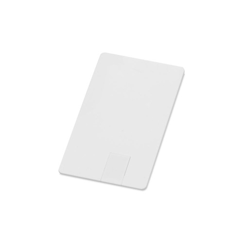 Флеш-карта USB 2.0 в виде пластиковой карты Card, белый