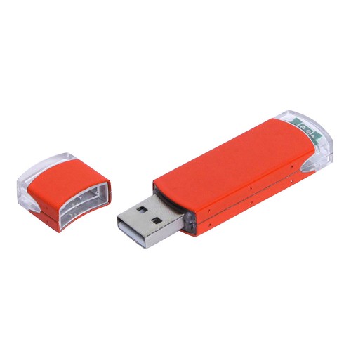 Флешка 3.0 промо прямоугольной классической формы USB 3.0, , оранжевый