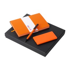 Подарочный набор COLOR IT c блокнотом, ручкой и повербанком, 5000 mAh