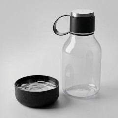 Бутылка для воды 2-в-1 Dog Bowl Bottle со съемной миской для питомцев, 1500 мл
