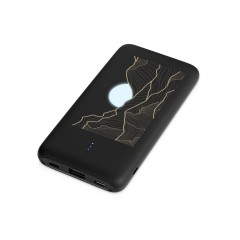 Внешний беспроводной аккумулятор с подсветкой лого Reserve X, 8000 mAh