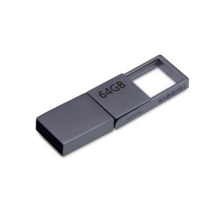 USB 3.0-флешка с разъемами USB-A и Type-C, серебристый