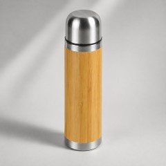 Вакуумный термос Ямал Bamboo, 430 мл