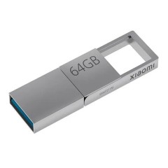 USB 3.0-флешка с разъемами USB-A и Type-C, серебристый