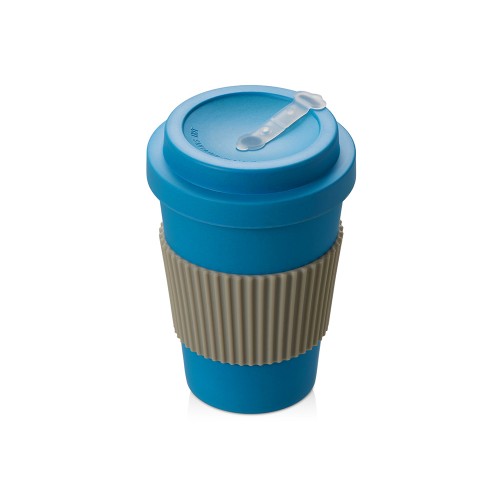 Термокружка Muffin из натуральных волокон, голубой