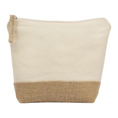 Косметичка Jute из хлопка и джута