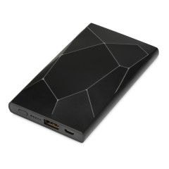 Внешний беспроводной аккумулятор Geo Wireless с подсветкой лого, 5000 mAh
